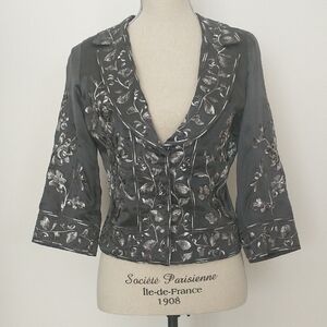Day Birger et Mikkelsen Embroidered Jacket Size 40 (Fits Like US 4)